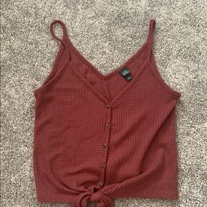 Target Front-Knotted Tank Top